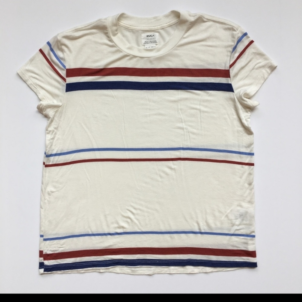NWOT RVCA VINTAGE RECESS TEE XS